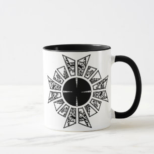 Lament star black mug