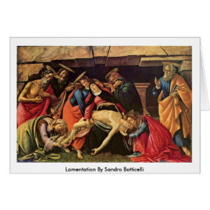 Lamentation By Sandro Botticelli