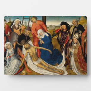 Lamentation over Dead Christ, c. 1460-1464 Plaque