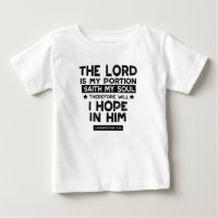 Lamentations 3:24 The Lord is My Portion Quotes
