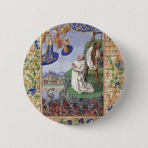 Lamentations de saint Bernard 6 Cm Round Badge