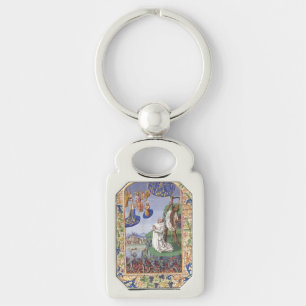 Lamentations de saint Bernard Key Ring