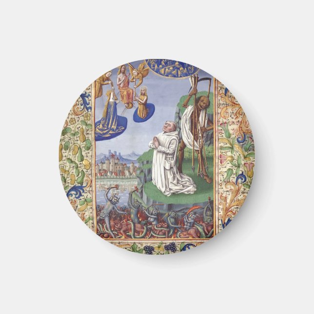 Lamentations de saint Bernard Magnet (Front)