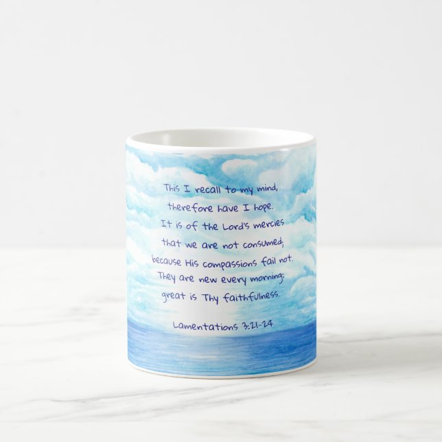 Lamentations of Hope Coffee Mug (Center)