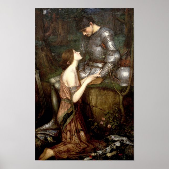 Lamia (1905) by John Waterhouse Poster (Front)