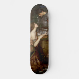 Lamia and the Soldier (by John William Waterhouse) Skateboard