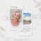 Laminated Photo Beach Memorial Prayer Card