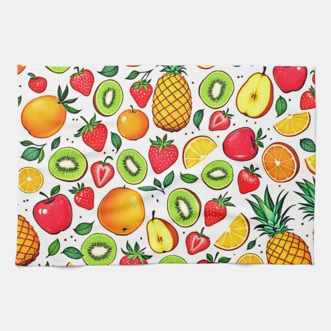 Laminated Placemat Tea Towel (Horizontal)