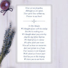 Laminated Prayer Memorial Cards 