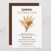 Lammas Pagan Fall Harvest Wheat Bouquet