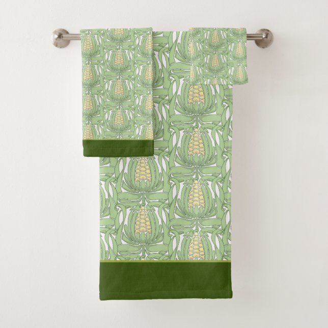 Lammas Sweet Corn Bath Towel Set (Insitu)
