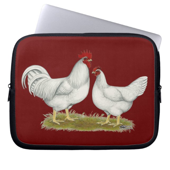 Lamona Chickens Laptop Sleeve (Front)