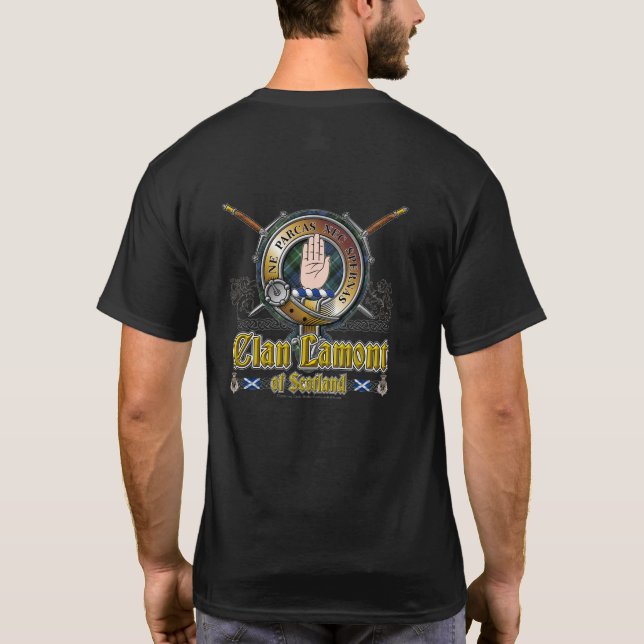 Lamont Clan Badge T-Shirt (Back)
