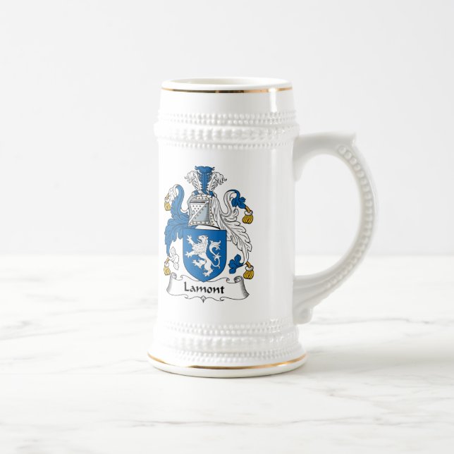 Lamont Family Crest Beer Stein (Right)