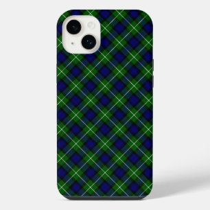 Lamont tartan blue green plaid iPhone 14 plus case