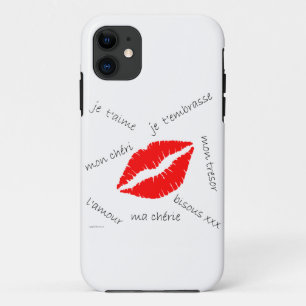 L'amour French Kiss iPhone 5 Case