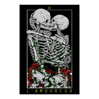 L'Amoureux - Tarot Card Poster