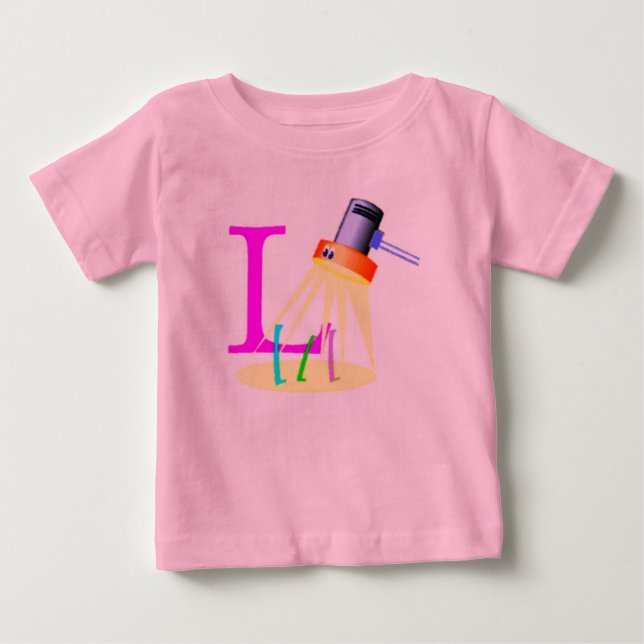 Lamp Baby T-Shirt (Front)