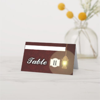 Lamp Place Card