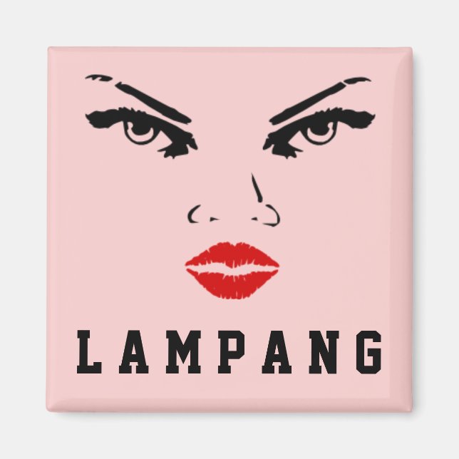 Lampang, Thailand Woman Magnet (Front)