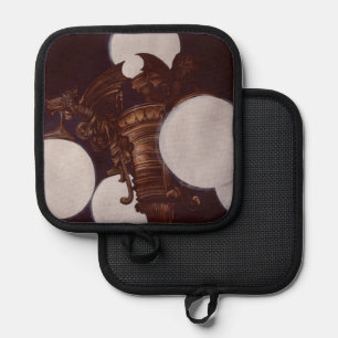 Lamplight from Demon's Wings Pot Holder