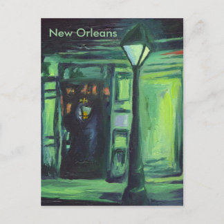 Lamplight, New Orleans Postcard