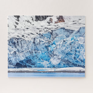 Lamplugh Glacier, Glacier Bay, Alaska Cruising Jigsaw Puzzle