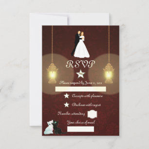 Lamps RSVP Card