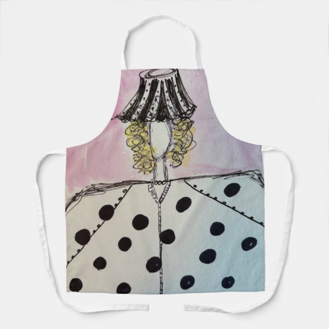 Lampshade Lady apron (Front)