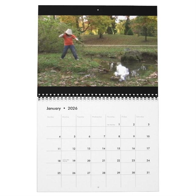 Lampshade Trilogy 2010 Calendar (Jan 2026)