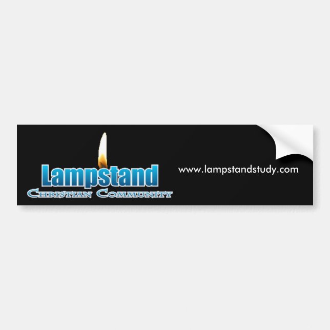 Lampstand Bumper Sticker (Front)