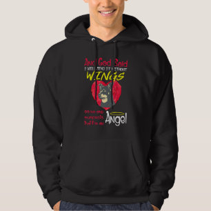 Lancashire Heeler Angel Without Wings Hoodie