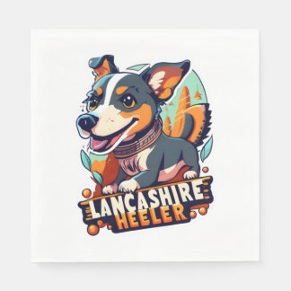 Lancashire Heeler   Napkin
