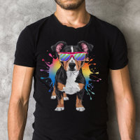 Lancashire Heeler with Sunglasses Colourful Design