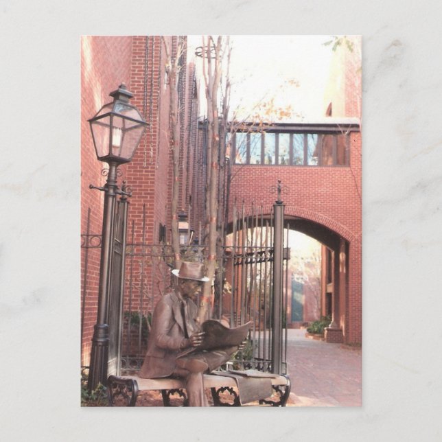 Lancaster City Sculpture Postcard (Front)