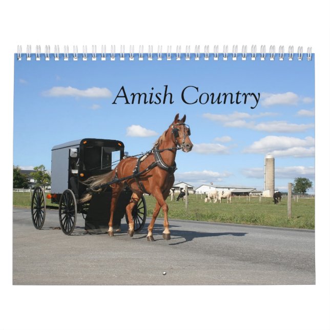 Lancaster County Amish Calendar (Cover)