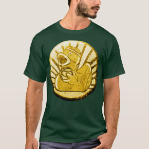 Lancaster County Ducks Small Gold Logo T-Shirt