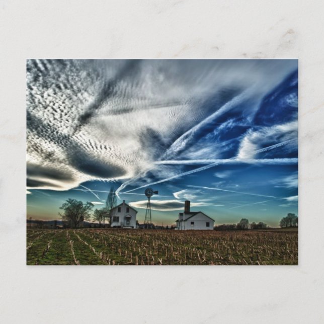 Lancaster County Farm Postcard (Front)