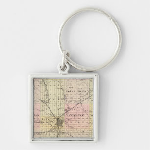 Lancaster County, Nebraska Key Ring
