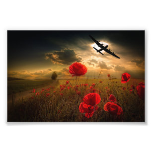 Lancaster Flypast Photo Print