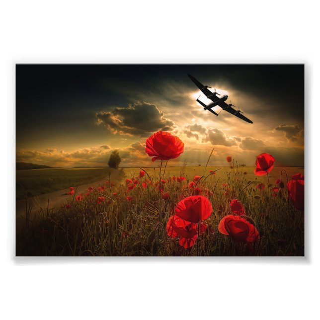 Lancaster Flypast Photo Print (Front)