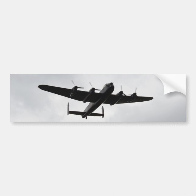 Lancaster Heavy Bomber Bumper Sticker (Front)