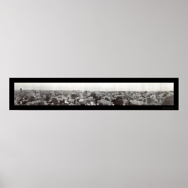 Lancaster, PA Photo 1910 Poster (Front)