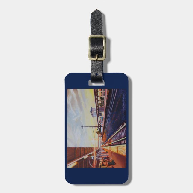 Lancaster Train Station Luggage tag (Front Vertical)