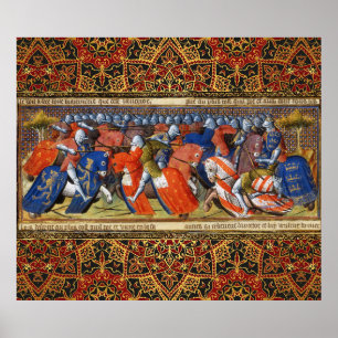 Lancelot of the Lake in the Tournament of Camelot Poster