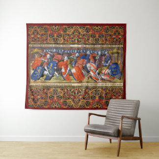 Lancelot of the Lake in the Tournament of Camelot Tapestry