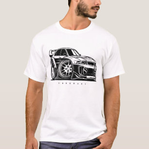 Lancer Evolution V Evo Toon Art Car Enthusiast T-Shirt