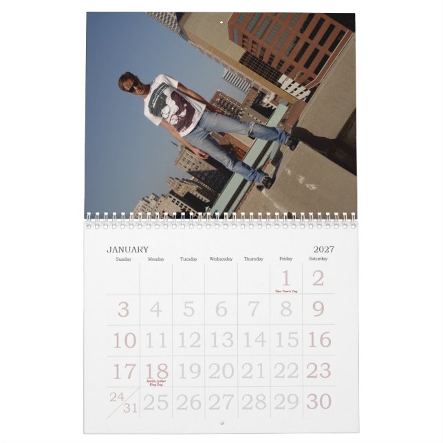 Lances 2009 calender calendar (Jan 2027)