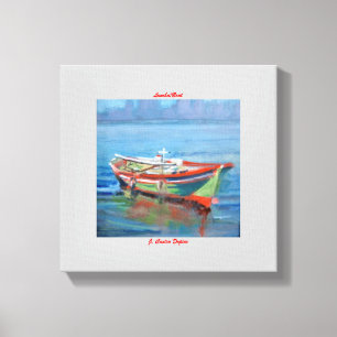 Lancha/Boat Canvas Print