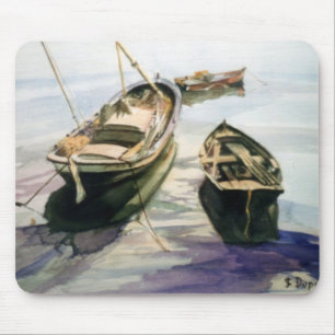Lanchas de pesca/Fishing boats Mouse Pad